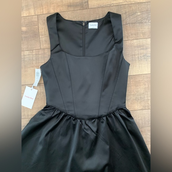 Aritzia Septor Dress, BLACK - Picture 4 of 7